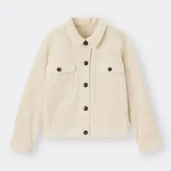 GU コーデュロイショートジャケット