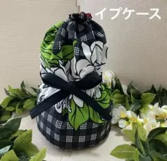 イプケース　ハワイアン伝統のパラカ柄　プルメリア レイ　フラダンスのサムネイル