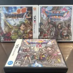【動作確認済】DS ドラゴンクエストVII・Ⅸ・Ⅺ 3本セット