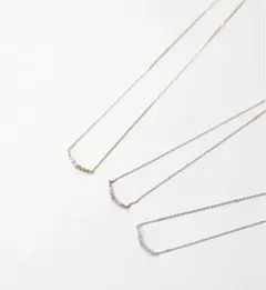 DHOLIC カーブキュービックチェーンネックレスのサムネイル