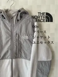 古着　the North Face フリースジャケット グレー