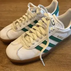 アディダス ガゼル adidas GAZELLE ホワイト／グリーン