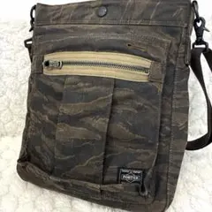 希少　PORTER × FAT SIDEKICKショルダーバッグ　ウッドパターン 希少 PORTER × FAT SIDEKICKショルダーバッグ ウッドパターン - メルカリ