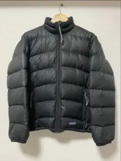 patagonia ブラック ダウンジャケット