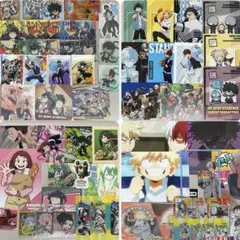 ヒロアカ　紙類　まとめ売り　カード　ポストカード　ブロマイド　ステッカー　など