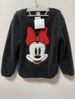 【新品】 ディズニー ミニー もこもこ ボア トレーナー 西松屋 110cm