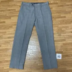 ユニクロ　感動パンツ　ウルトラライト　グレンチェック　82 x 72.5　グレー