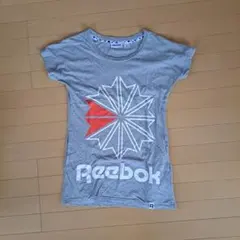 Reebok　Tシャツ(ロング丈)S