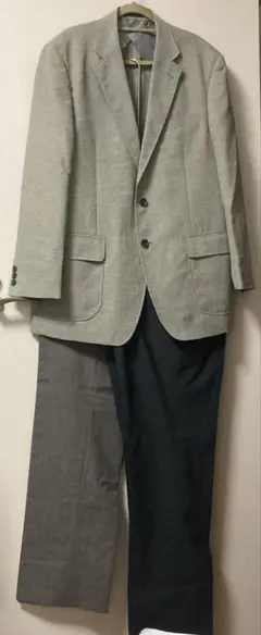 スーツジャケット×1 AB6 スラックス ×2本セット　85 春夏仕様