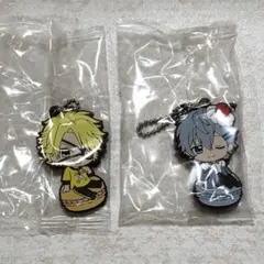 カラフルピーチ　ラバーマスコット　カラフルマカロン　2個セット