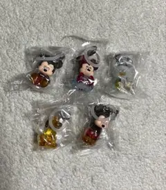 ディズニーキャラクター　松本セイジめじるしアクセサリー　全5種コンプリートセット