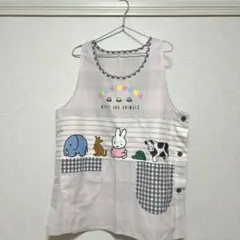 【大きいサイズ】エプロン 保育士 幼稚園教諭 ミッフィー