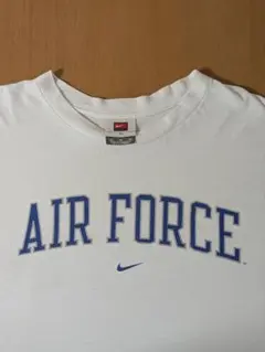 NIKE ナイキ ロンT AIR FORCE カレッジロゴ XL 白