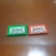 ポケットモンスター リーフグリーン ファイアレッド GBA ソフト
