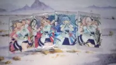 ホロライブ 5期生 ねぽらぼ ウエハースカード 4枚セット