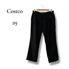 Costco FOR JOSEPH リネン ワイドパンツ 29 黒　レディースのサムネイル