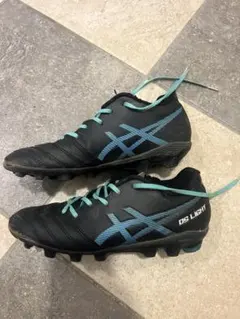 ASICS DS LIGHT サッカーシューズ 黒/青23cm
