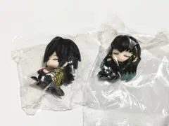 鬼滅の刃　ねむらせ隊２　冨岡義勇　時透無一郎　バンダイ　ガチャガチャ
