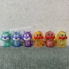 それいけ！アンパンマンシャカシャカクリアキーホルダー 全6種セット