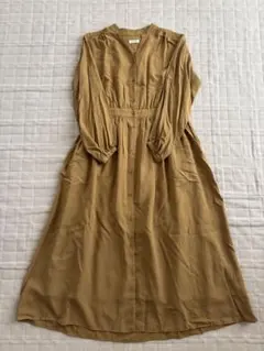 coen シャツワンピース