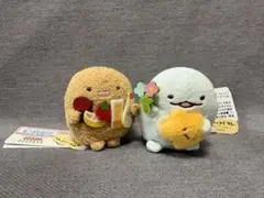 すみっコぐらし すみっコのおきにいり てのりぬいぐるみ とんかつ　とかげ