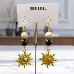 No.41 ハンドメイドピアス イヤリング 金属アレルギー対応