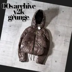 dead stock 00s archive down jacket y2k