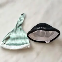 COMME CA DE MODE★ベビー帽子2点セット　 42〜44cm