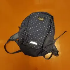 Coleman ドット柄リュック ネイビー