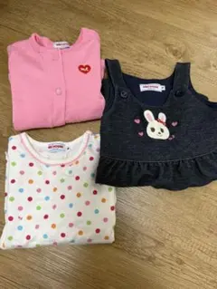 mikihouse ミキハウス　ジャンパースカートセット