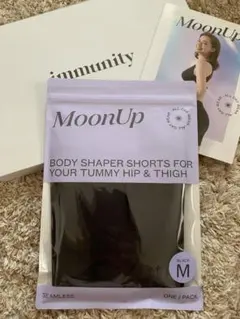 Moonup ボディシェイパーショーツ M ブラック