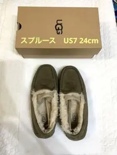 UGG アグ アンスレー 7 24cm モカシン 正規品 ブーツ