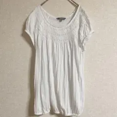 【XL】daisy fuentes 白 Tシャツ 大きいサイズ 半袖 夏