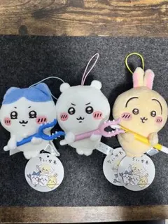 ちいかわ　討伐マスコット2　ちいかわ　ハチワレ　うさぎ 3種セット