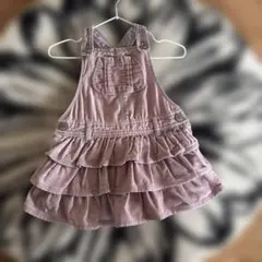 baby Gap フリル付きジャンバースカート 80