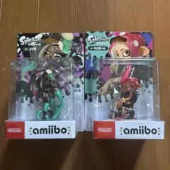 スプラトゥーン　amiibo タコガール&イイダ