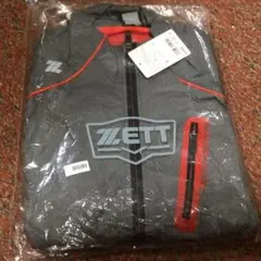 ETT チュニックジャケット Lサイズ グレー/レッド