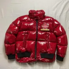 【美品】DSQUARED2 ディースクエアード2 エナメル ダウン 赤　アウター