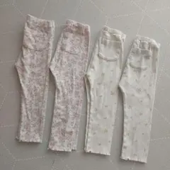 ユニクロ　パンツ　90　春　４枚　セット