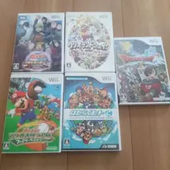 Wiiソフトセット　人気ゲーム5本