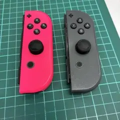 ジャンク品　Nintendo Switch ジョイコン ピンク グレー