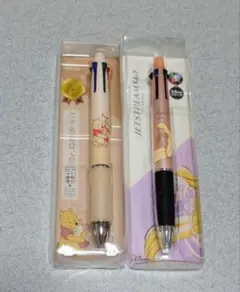 くまのプーさん　ドクターグリップ4+1　ラプンツェル　ジェットストリーム4+1