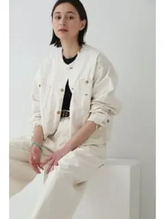 Lee ホワイトデニムジャケット