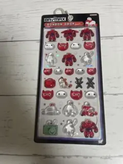 【正規品】ベイマックス ボンボンドロップシール　立体ぷっくりシール ディズニー