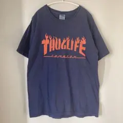 Comfort Colors THUGLIFE Tシャツ ネイビー Lのサムネイル