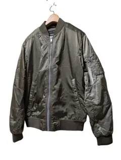良品級 ZARA MAN -L 中綿 MA-1 ブルゾン　ザラ