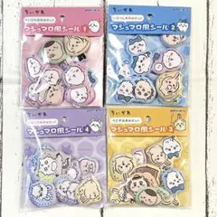 正規品　新品未開封　ちいかわマシュマロ風シール4種コンプリートセットのサムネイル