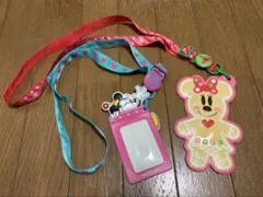 ディズニーランド クリスマス ミニー チケットホルダー2009年他2個セット