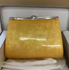 東京御誂品 パーティーバッグ 和装バッグ 黄色 イエロー 金