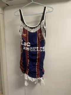 SHEIN ノースリーブ LOS ANGELES レース装飾のサムネイル